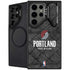 NBA Portland Trail Blazers Dark Rust Galaxy Cases