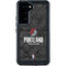 NBA Portland Trail Blazers Dark Rust Galaxy S24 Waterproof Case