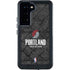 NBA Portland Trail Blazers Dark Rust Galaxy S24 Waterproof Case