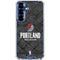 NBA Portland Trail Blazers Dark Rust Galaxy S25 Plus Clear Case