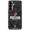 NBA Portland Trail Blazers Dark Rust Galaxy S26 Clear Case