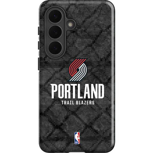 NBA Portland Trail Blazers Dark Rust Galaxy S26 Impact Case