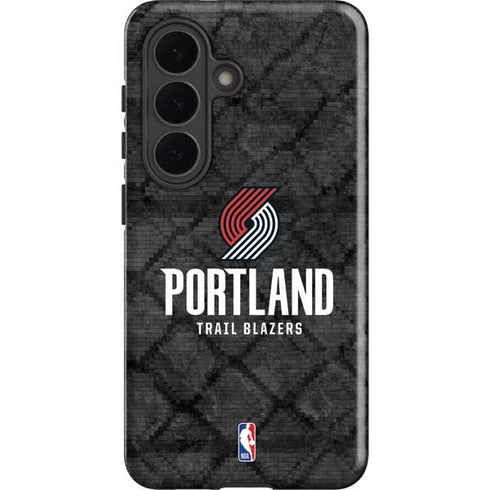NBA Portland Trail Blazers Dark Rust Galaxy S26 Plus Impact Case