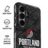 NBA Portland Trail Blazers Dark Rust Galaxy S26 Plus Impact Case