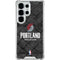 NBA Portland Trail Blazers Dark Rust Galaxy S26 Ultra Clear Case