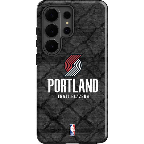 NBA Portland Trail Blazers Dark Rust Galaxy S26 Ultra Impact Case