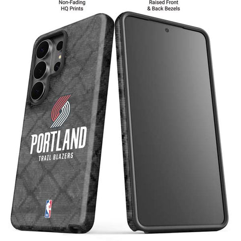 NBA Portland Trail Blazers Dark Rust Galaxy S26 Ultra Impact Case