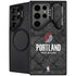 NBA Portland Trail Blazers Dark Rust Galaxy S26 Ultra Kickstand Case