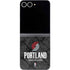 NBA Portland Trail Blazers Dark Rust Galaxy Z Flip6 Skin