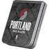 NBA Portland Trail Blazers Dark Rust Galaxy Z Flip6 Skin