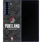 NBA Portland Trail Blazers Dark Rust Galaxy Z Fold6 Skin