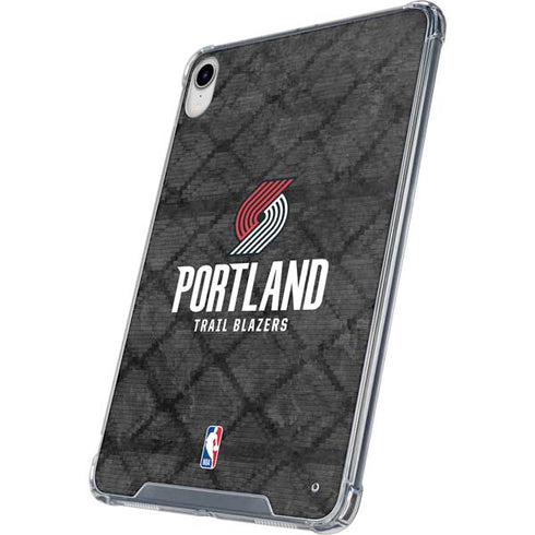 NBA Portland Trail Blazers Dark Rust iPad 11th Gen (2025) Clear Case