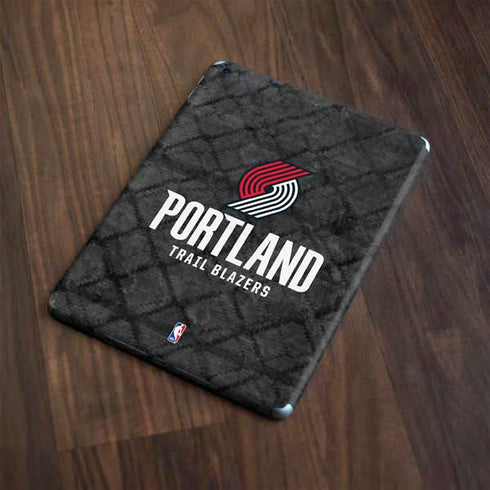 NBA Portland Trail Blazers Dark Rust Apple iPad Skin