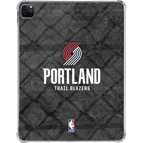 NBA Portland Trail Blazers Dark Rust iPad Pro 11in (2024) Clear Case