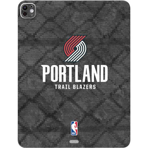 NBA Portland Trail Blazers Dark Rust iPad Pro 13in M4 (2024) Skin