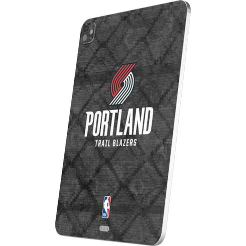 NBA Portland Trail Blazers Dark Rust iPad Pro 13in M4 (2024) Skin