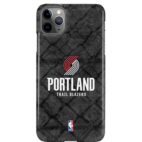 NBA Portland Trail Blazers Dark Rust iPhone Cases
