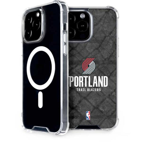NBA Portland Trail Blazers Dark Rust iPhone Cases