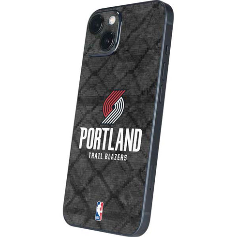 NBA Portland Trail Blazers Dark Rust iPhone Skins