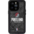 NBA Portland Trail Blazers Dark Rust iPhone 15 Pro Waterproof Case