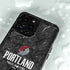 NBA Portland Trail Blazers Dark Rust iPhone 15 Pro Waterproof Case