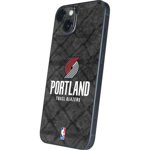 NBA Portland Trail Blazers Dark Rust iPhone 15 Skin