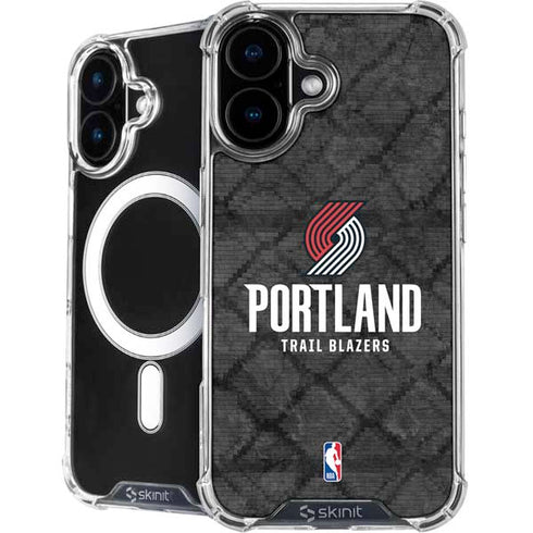 NBA Portland Trail Blazers Dark Rust iPhone 16 MagSafe Case