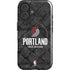 NBA Portland Trail Blazers Dark Rust iPhone 16 Magsafe Impact Case
