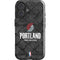 NBA Portland Trail Blazers Dark Rust iPhone 16 Plus Impact Case