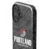 NBA Portland Trail Blazers Dark Rust iPhone 16 Plus Impact Case