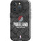 NBA Portland Trail Blazers Dark Rust iPhone 16 Pro Impact Case