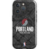 NBA Portland Trail Blazers Dark Rust iPhone 16 Pro Magsafe Impact Case