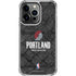 NBA Portland Trail Blazers Dark Rust iPhone 16 Pro Max Clear Case