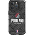 NBA Portland Trail Blazers Dark Rust iPhone 16 Pro Max Impact Case