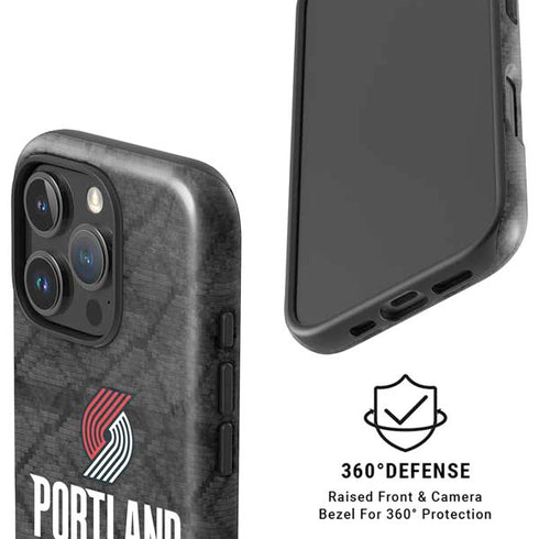 NBA Portland Trail Blazers Dark Rust iPhone 16 Pro Max Magsafe Impact Case