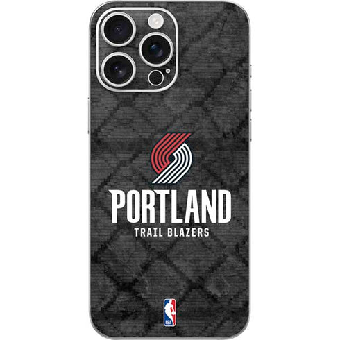 NBA Portland Trail Blazers Dark Rust iPhone 16 Pro Max Skin