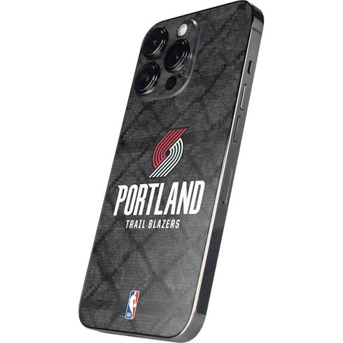 NBA Portland Trail Blazers Dark Rust iPhone 16 Pro Skin