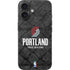 NBA Portland Trail Blazers Dark Rust iPhone 16 Skin