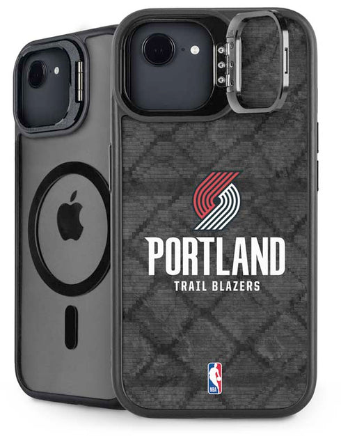 NBA Portland Trail Blazers Dark Rust iPhone 16e Kickstand Case