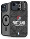 NBA Portland Trail Blazers Dark Rust iPhone 16e Kickstand Case