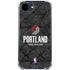 NBA Portland Trail Blazers Dark Rust iPhone 16e Clear Case