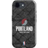 NBA Portland Trail Blazers Dark Rust iPhone 16e Impact Case