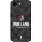 NBA Portland Trail Blazers Dark Rust iPhone 16e Skin