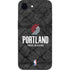 NBA Portland Trail Blazers Dark Rust iPhone 16e Skin