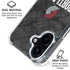 NBA Portland Trail Blazers Dark Rust iPhone 17 Clear Case