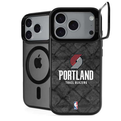 NBA Portland Trail Blazers Dark Rust iPhone 18 Pro Kickstand Case