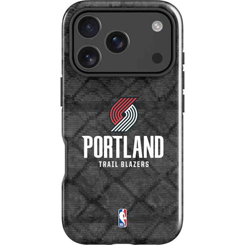 NBA Portland Trail Blazers Dark Rust iPhone 18 Pro Max Impact Case