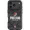 NBA Portland Trail Blazers Dark Rust iPhone 18 Pro Max Impact Case