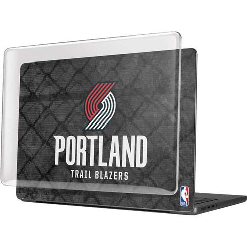 NBA Portland Trail Blazers Dark Rust MacBook Pro 14in (2021-24) Case plus Skin