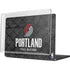 NBA Portland Trail Blazers Dark Rust MacBook Pro 14in (2021-24) Case plus Skin